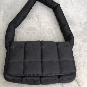 H&M Black Quilted Mini Bag